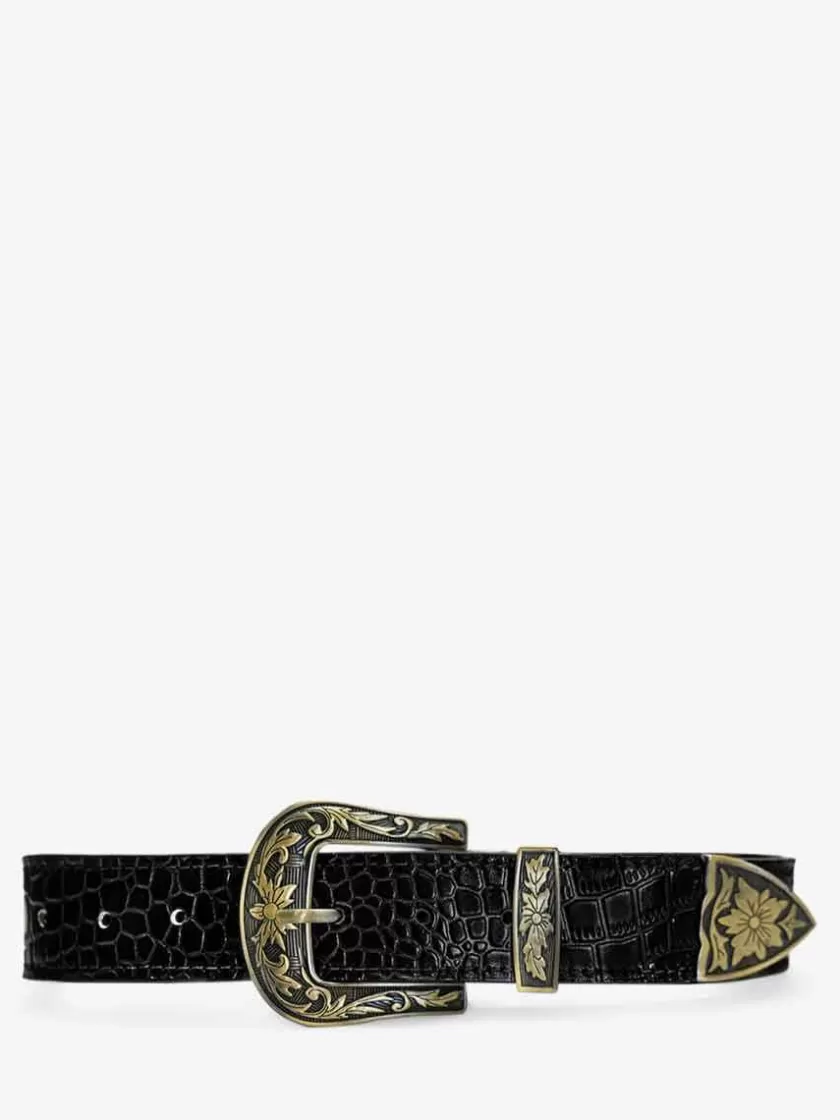 New Laceinture Western Alligator Homme Ceintures