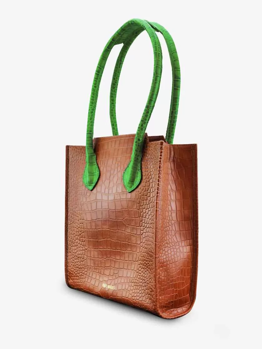 Flash Sale Laflaneuse Alligator Cocktail Femme Sacs Porté Épaule