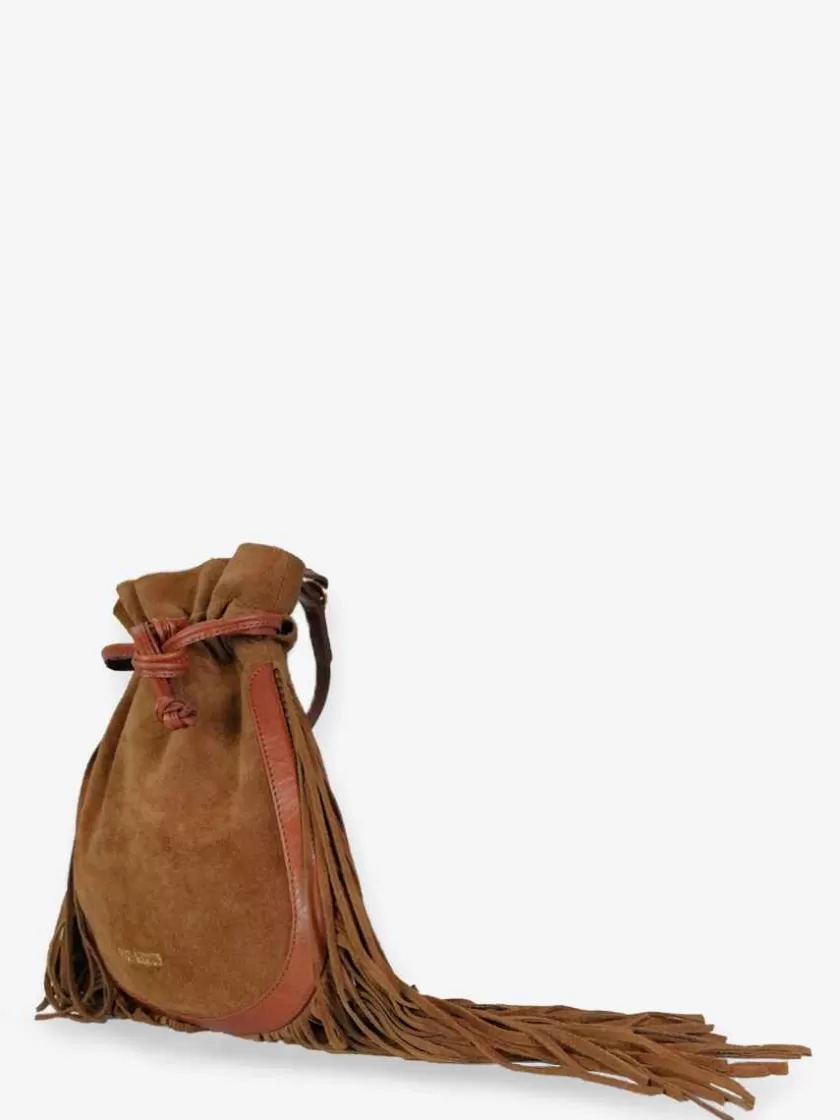 Best Lechamane Suede Femme Sacs Porté Épaule