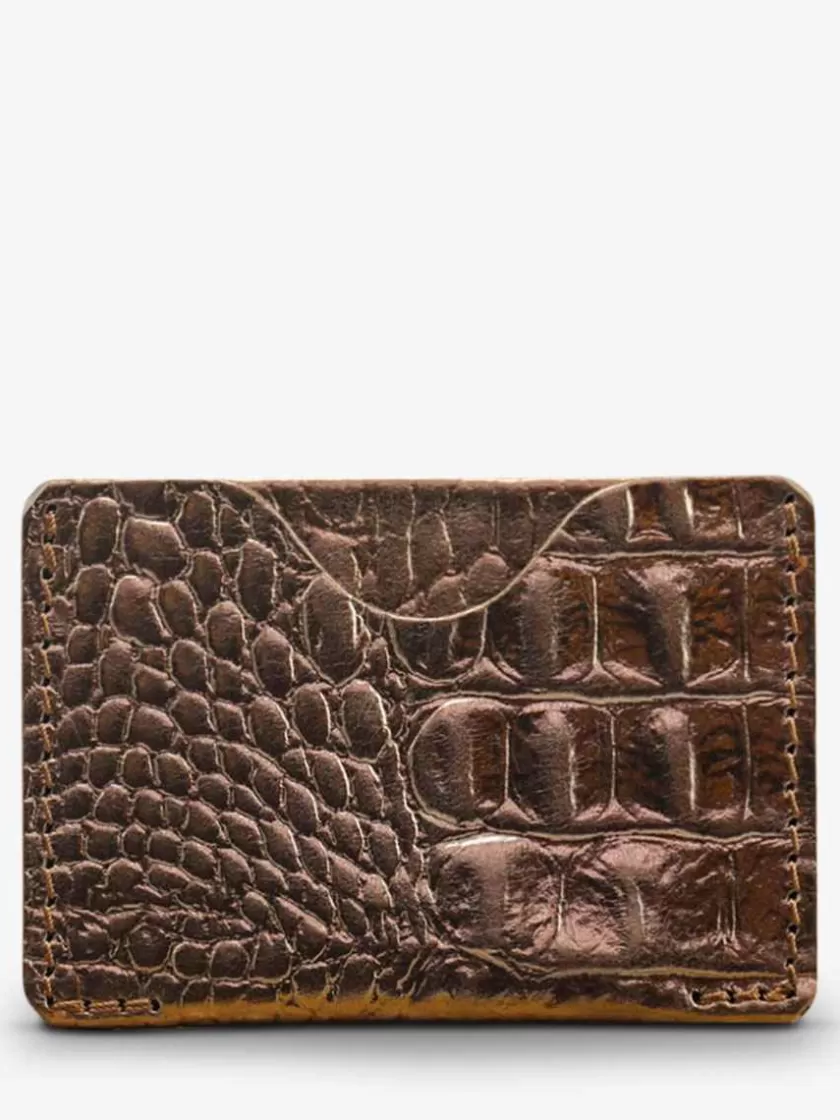 Fashion Leporte-Cartes Gabin Caiman Femme Porte-Cartes