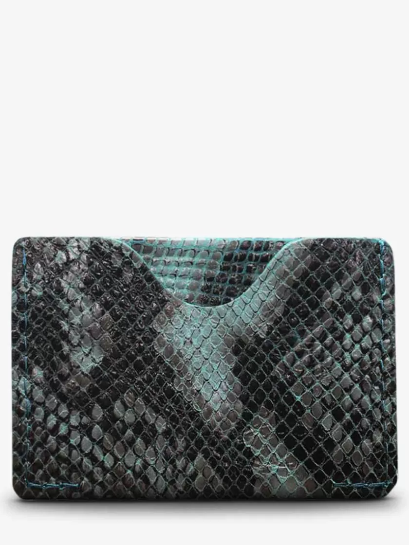 Hot Leporte-Cartes Gabin Python Femme Porte-Cartes