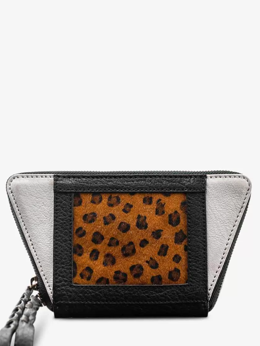 New Leportefeuille Emma Leopard Femme Portefeuilles