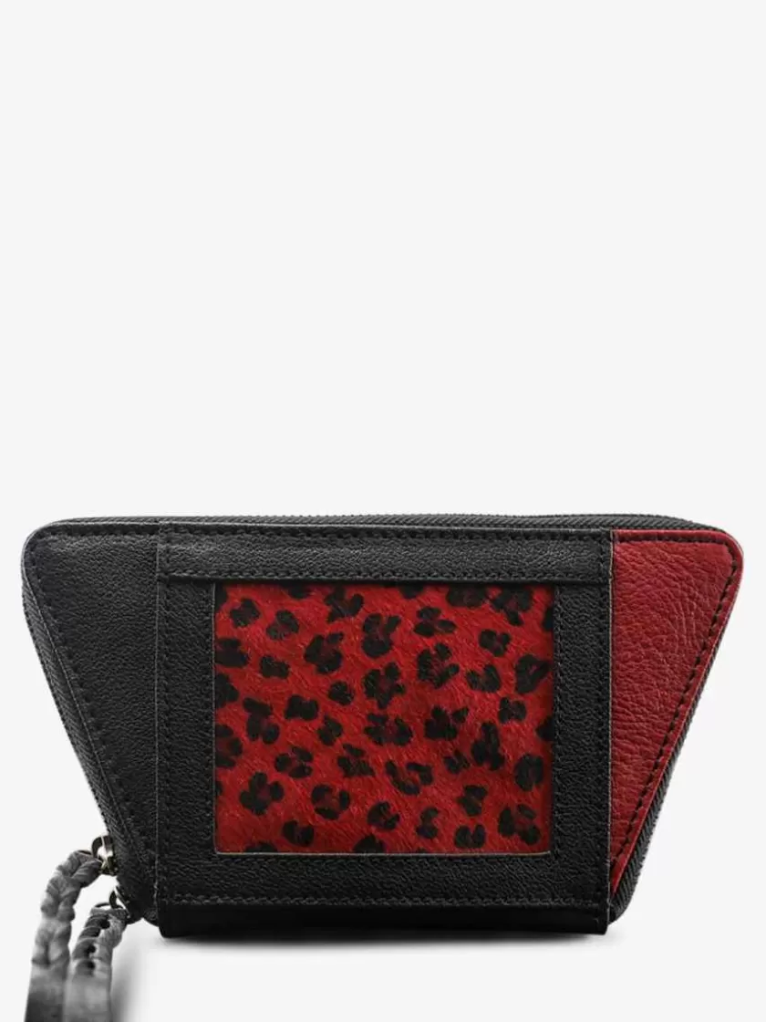 Sale Leportefeuille Emma Leopard Femme Portefeuilles