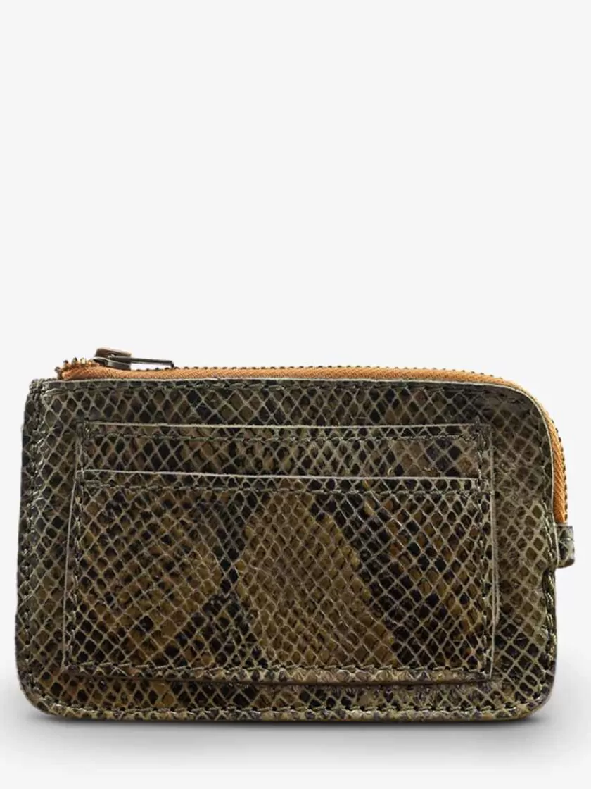 Fashion Leporte-Monnaie Augustin Python Homme Porte-Cartes