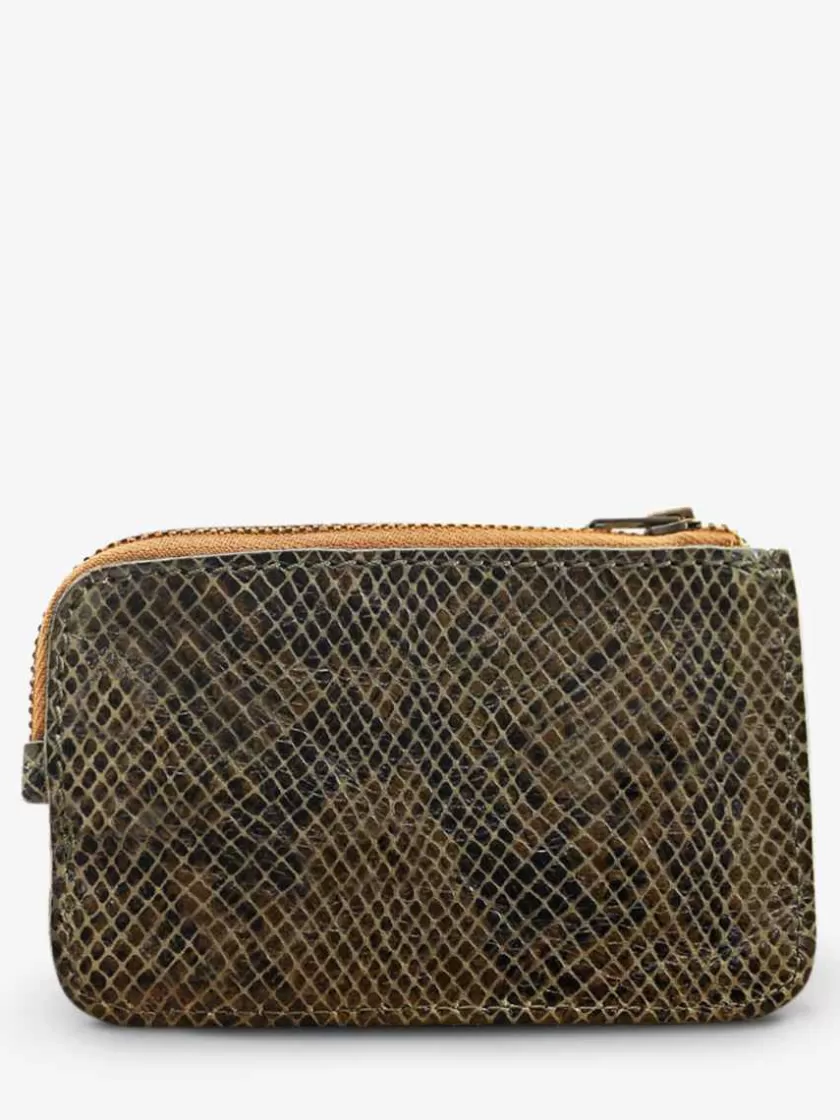 Fashion Leporte-Monnaie Augustin Python Homme Porte-Cartes