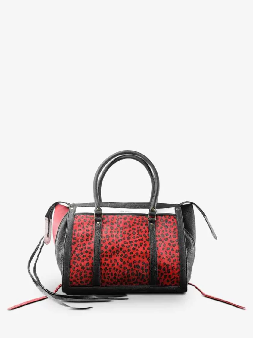 Fashion Lerive Droite - L - Leopard Femme Sacs Porté Épaule