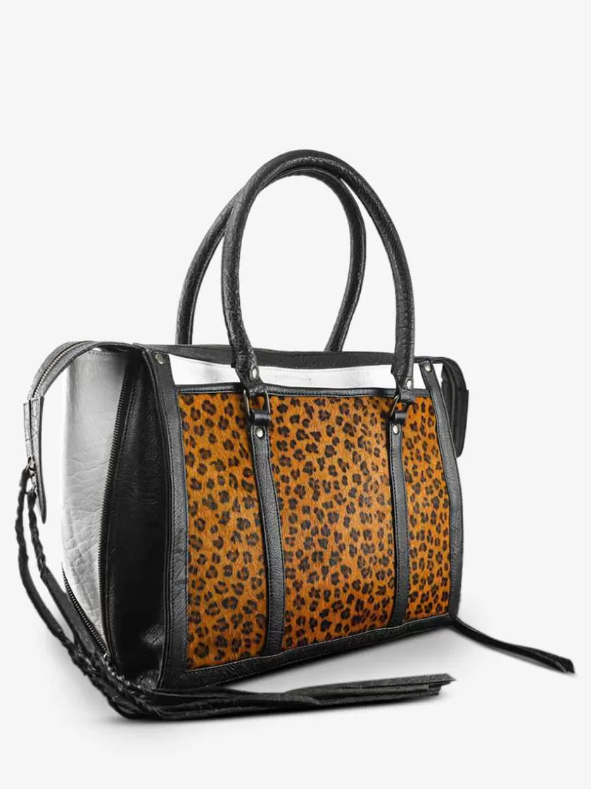 Discount Lerive Droite - M - Leopard Femme Sacs Porté Épaule