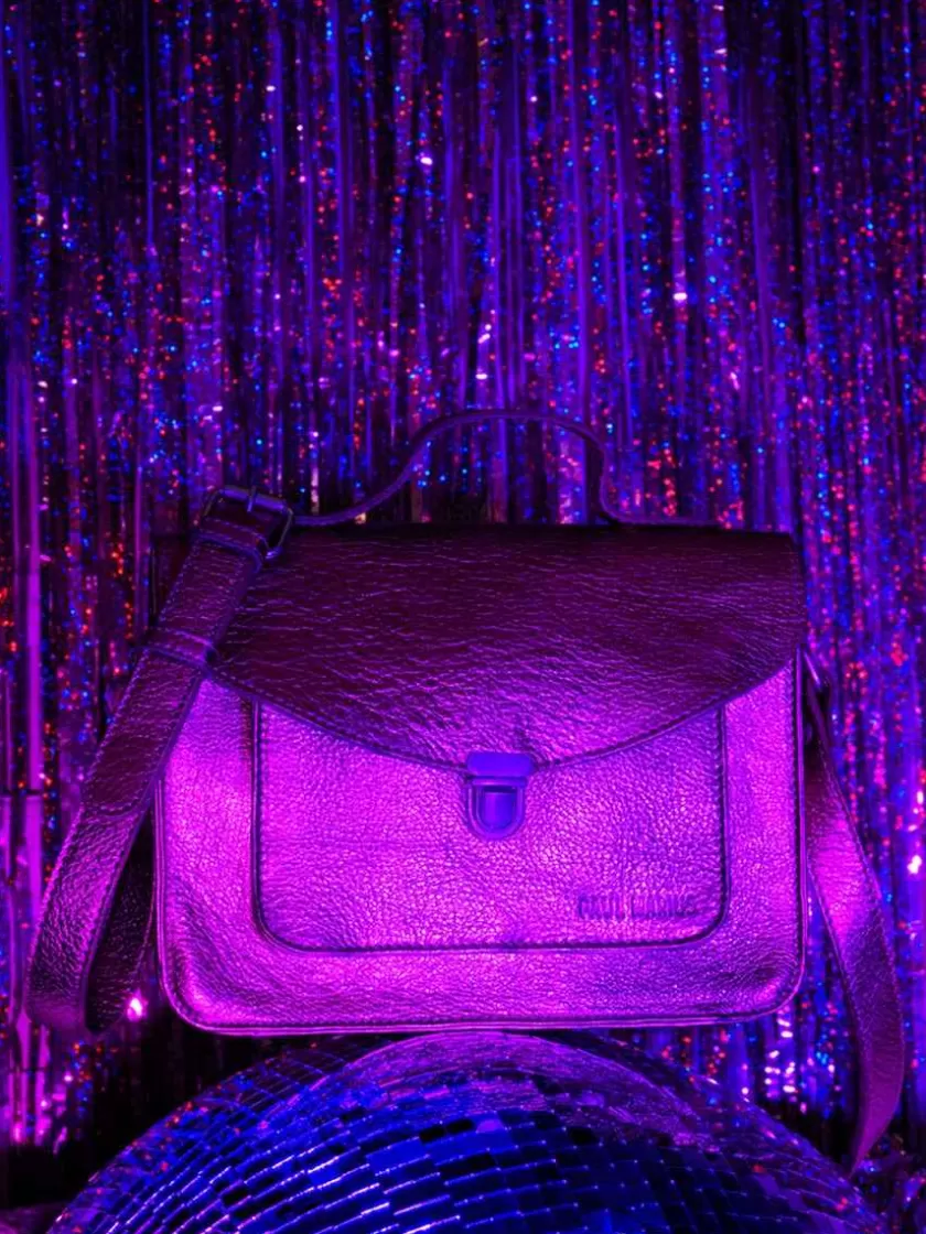 Fashion Mademoiselle George Ultraviolet Femme Sacs Porté Travers