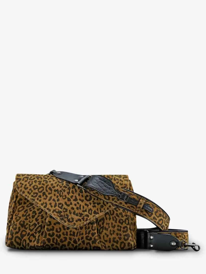 Sale Suzon M Leopard Femme Sacs Porté Travers